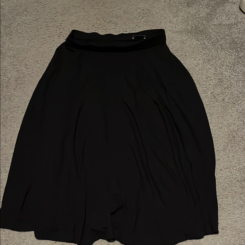 Black flary teen Skirt size 18